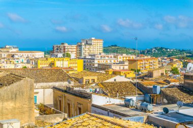 Noto, Sicilya, Ital havadan görünümü