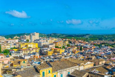 Noto, Sicilya, Ital havadan görünümü