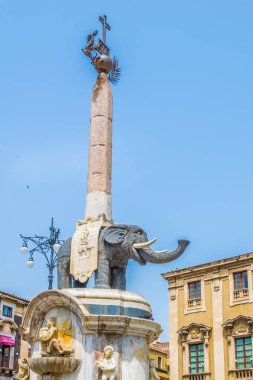 Catania, Sicilya, Ital fil Çeşme