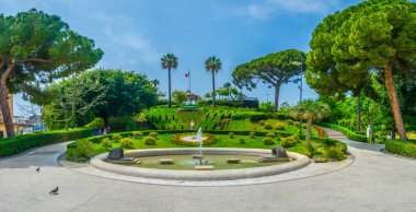 Catania, Sicilya, Ital Bellini Bahçe park