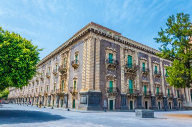 Benedettini di san Nicolo, Sicilya, Ital eski manastırda bulunan Catania Üniversitesi