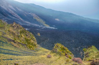Valle del koskocaman mount Etna Sicilya, Ital