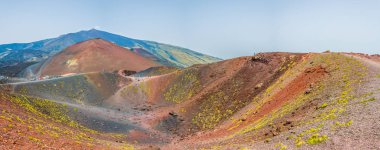 Crateri Silvestri Sicilya, Ital Etna Dağı yer alan