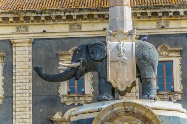 Catania, Sicilya, Ital fil Çeşme