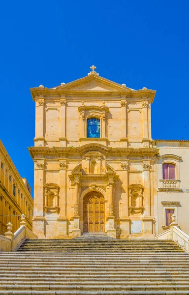 Chiesa San Francesco Assisi All Immacolata Noto Sicília Ital — Fotografia de Stock