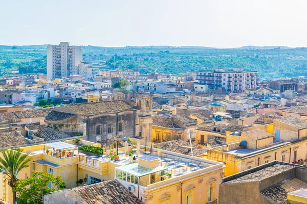 Vista Aérea Noto Sicilia Ital — Foto de Stock