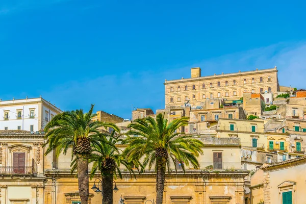 View Palazzo Santa Anna Overlooking Modica Sicily Ital — Stock Photo, Image