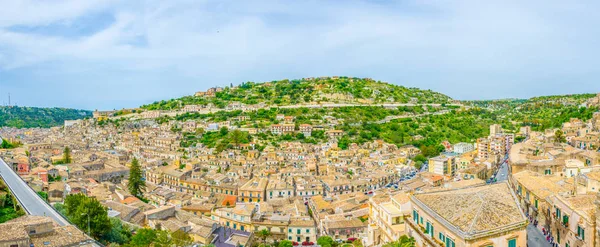 Vista Aérea Modica Sicilia Ital — Foto de Stock