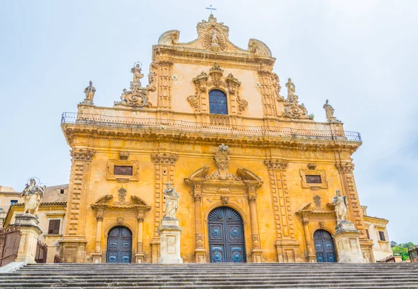 Chiesa San Pietro Modica Sicilië Italië — Stockfoto