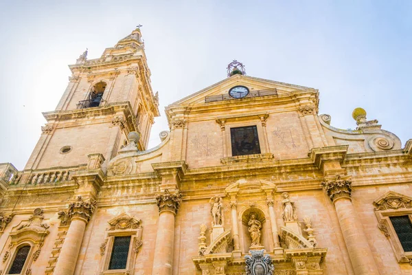 Catedral San Giovanni Battista Ragusa Sicilia Ital —  Fotos de Stock