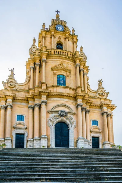 Catedral San Giorgio Ragusa Sicilia Ital — Foto de Stock