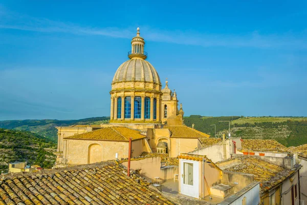 Cathedral San Giorgio Ragusa Sicily Ital — Stock Photo, Image