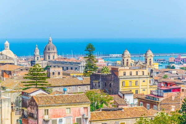 Letecký Pohled Catania Sicílie Ital — Stock fotografie
