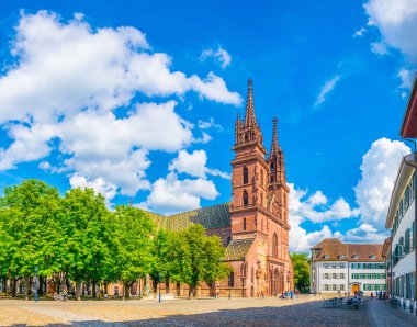Basel, Switzerlan 'daki Basler Munster