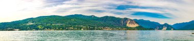 İsviçre ve Ital Lago Maggiore Gölü