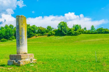 Augusta Raurica antik kalıntıları yakın: Basel, İsviçre