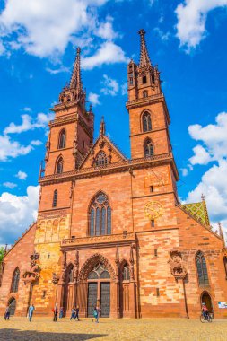 Basel, Switzerlan 'daki Basler Munster