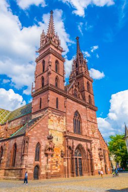 Basel, Switzerlan 'daki Basler Munster