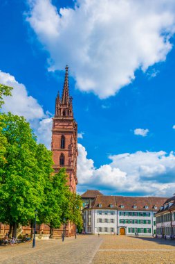 Basel, Switzerlan 'daki Basler Munster
