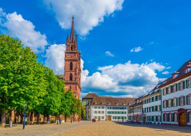 Basel, Switzerlan 'daki Basler Munster