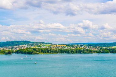 Bielersee Biel/Bienne Switzerlan içinde yakınındaki