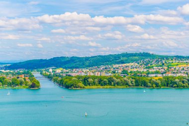 Bielersee Biel/Bienne Switzerlan içinde yakınındaki