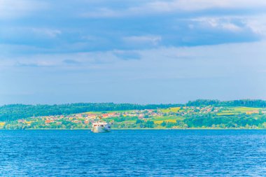 Bielersee Biel/Bienne Switzerlan içinde yakınındaki