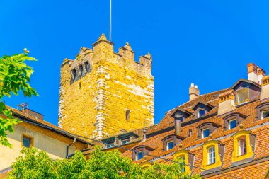 Hapishane kulede Neuchatel, Switzerlan