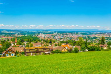 Switzerlan Bern yakınındaki kırsal