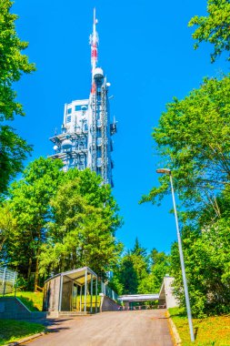 Gözcü Kulesi mont pelerin İsviçre'de