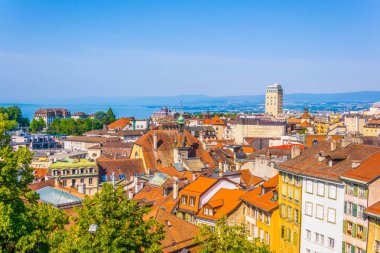 Lausanne, Switzerlan Panoraması