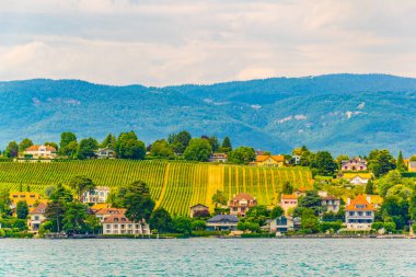 Lac Leman Switzerlan içinde olarak da adlandırılan Geneva Gölü
