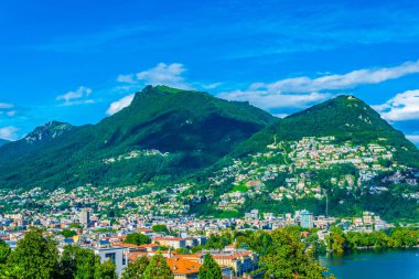 İsviçre şehir tarafından Monte Bre, Switzerlan egemen Lugano
