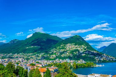 İsviçre şehir tarafından Monte Bre, Switzerlan egemen Lugano