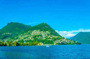 Lugano Monte Bre, Switzerlan üzerinde yer alan bir parçası