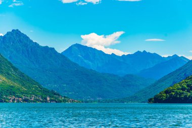 Switzerlan Lugano Gölü