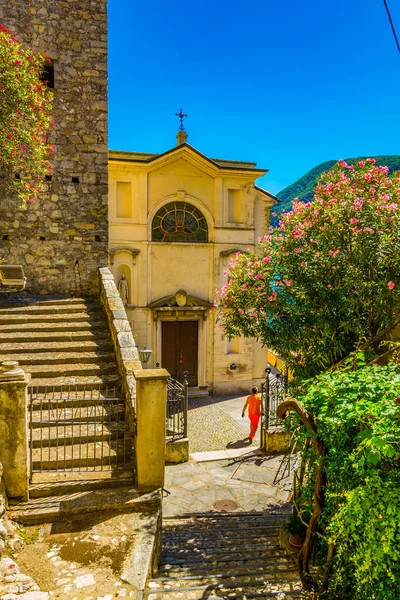 Vila Gandria Perto Lugano Switzerlan — Fotografia de Stock