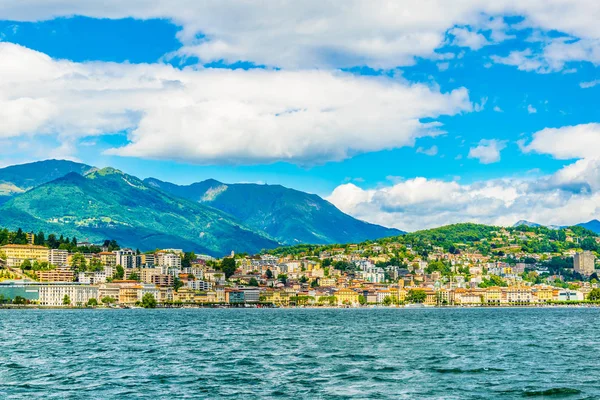 Eski Şehir Switzerlan Lugano göle bakan Lugano