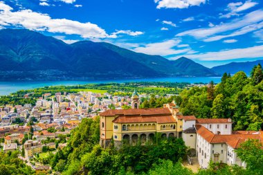 Santuario della Madonna del Sasso Locarno, İsviçre 'de