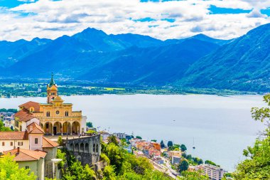 Santuario della Madonna del Sasso Locarno, İsviçre 'de
