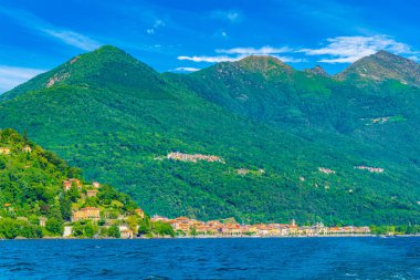 Lakeside görünümü Cannobio, Ital