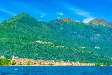 Lakeside görünümü Cannobio, Ital