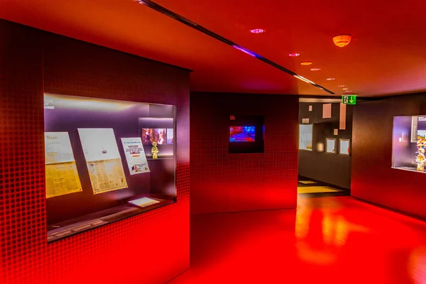Ginebra Suiza Julio 2017 Interior Del Museo Internacional Cruz Roja — Foto de Stock