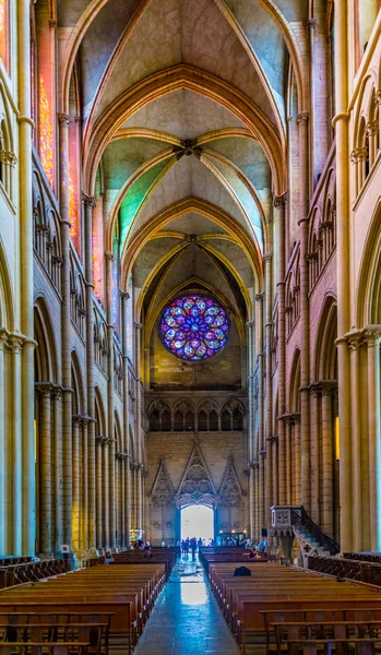 Λυών Γαλλία Ιουλίου 2017 Εσωτερικό Στον Καθεδρικό Ναό Του Saint — Φωτογραφία Αρχείου