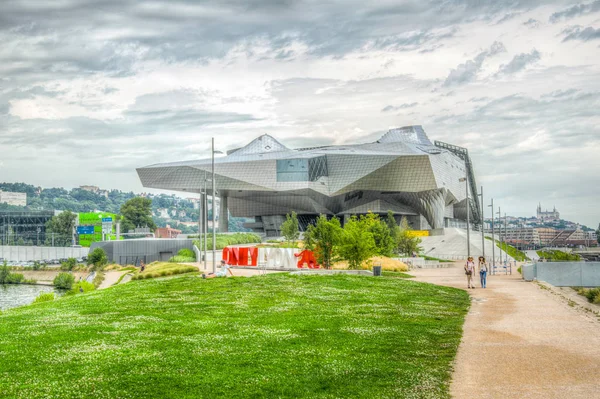 Lyon Francia Luglio 2017 Musee Des Confluences Museo Scienze Antropologia — Foto Stock