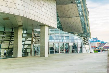 Musée des akışlar bir bilimdir ve Antropoloji Müzesi Saone ve Rhone izdiham üzerinde yer alan Lyon, Frangı nehirler