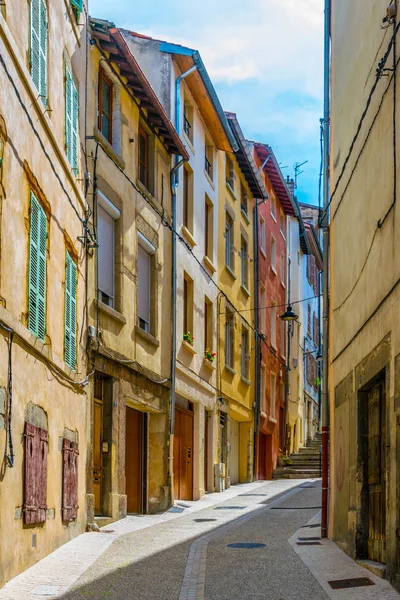 Narrow Street Historical Center Vienne Franc — Stock Photo, Image