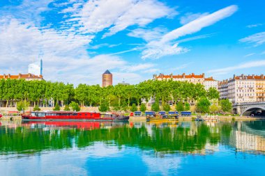 Rhone Riverside nehir Lyon, Frangı