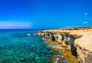 Deniz mağaraları, greco içinde Güney-Doğu cypru kap.