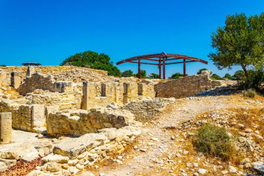 Cypru antik Kourion sitesinde kalıntıları